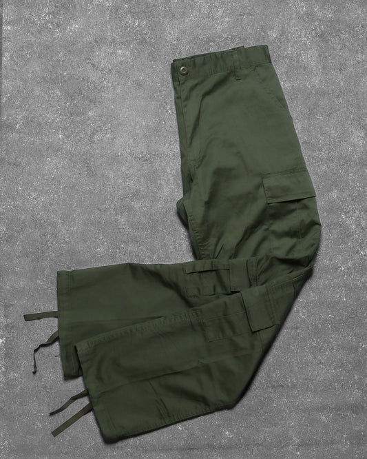 PANTALON CARGO BAGGY DOBLE BOLSILLO GREEN OLIVE