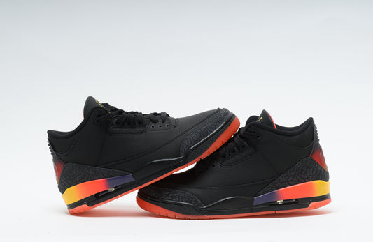 J. Balvin x Air Jordan 3 Retro 'Rio' (USED, 2 POSTURAS)