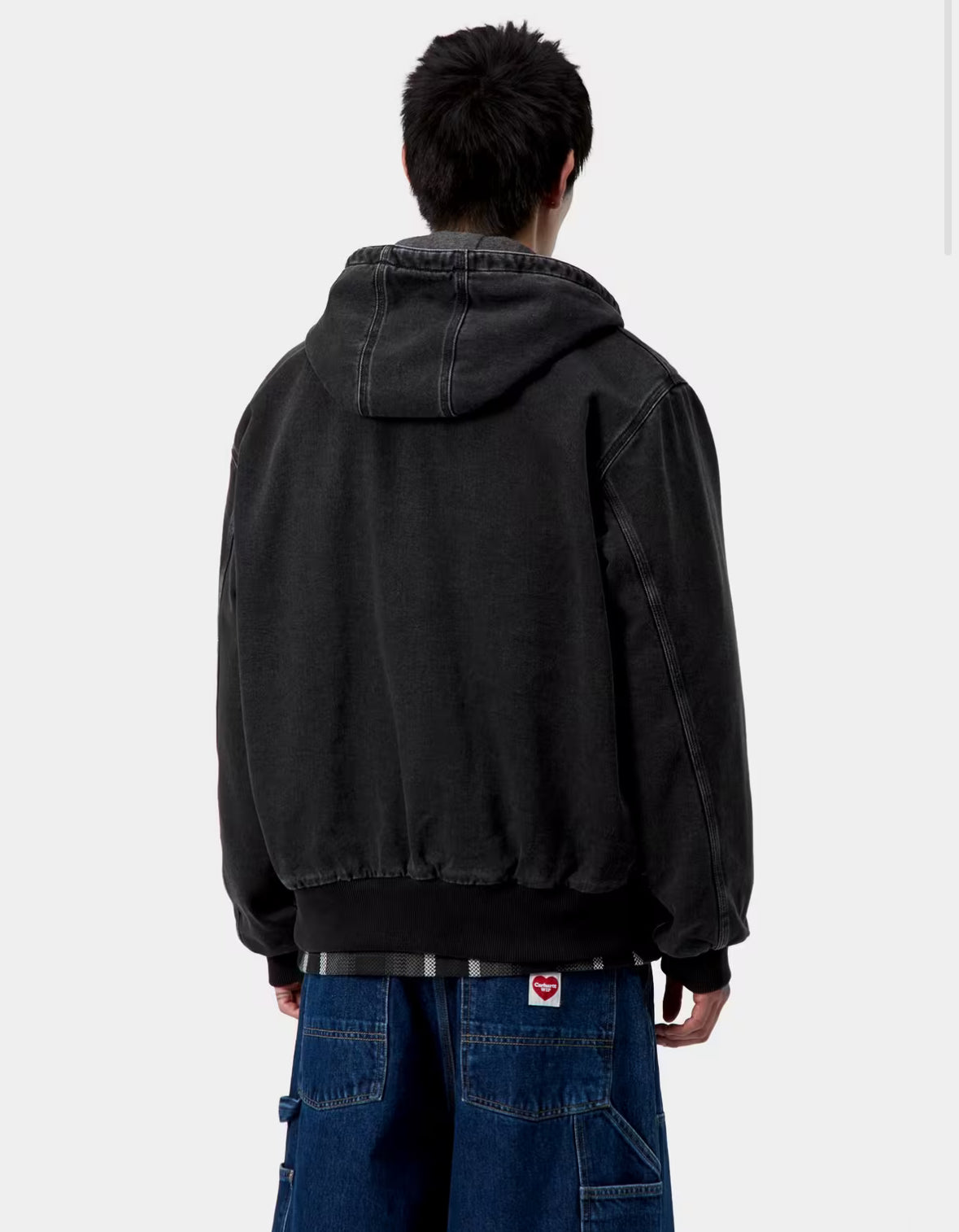 OG ACTIVE JACKET (WINTER) BLACK STONE WASHED