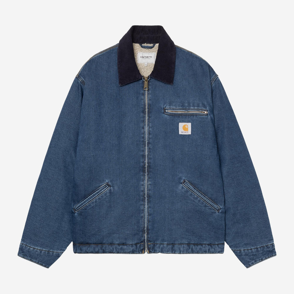 OG DETROIT JACKET/DARK NAVY STONE WASHED