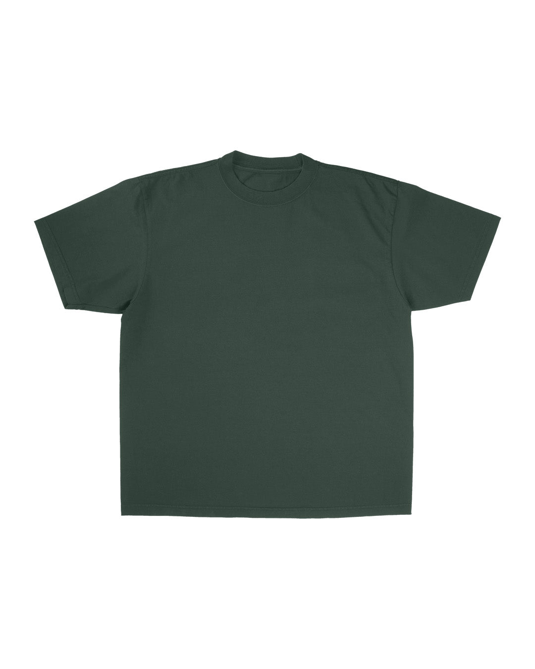 GREEN MOSS-HEAVYWEIGHT OVERSIZE TEE