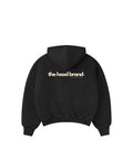 PERFECT HOODIE - ULTRA HEAVYWEIGHT DOUBLE LAYERED BLACK/CREAM