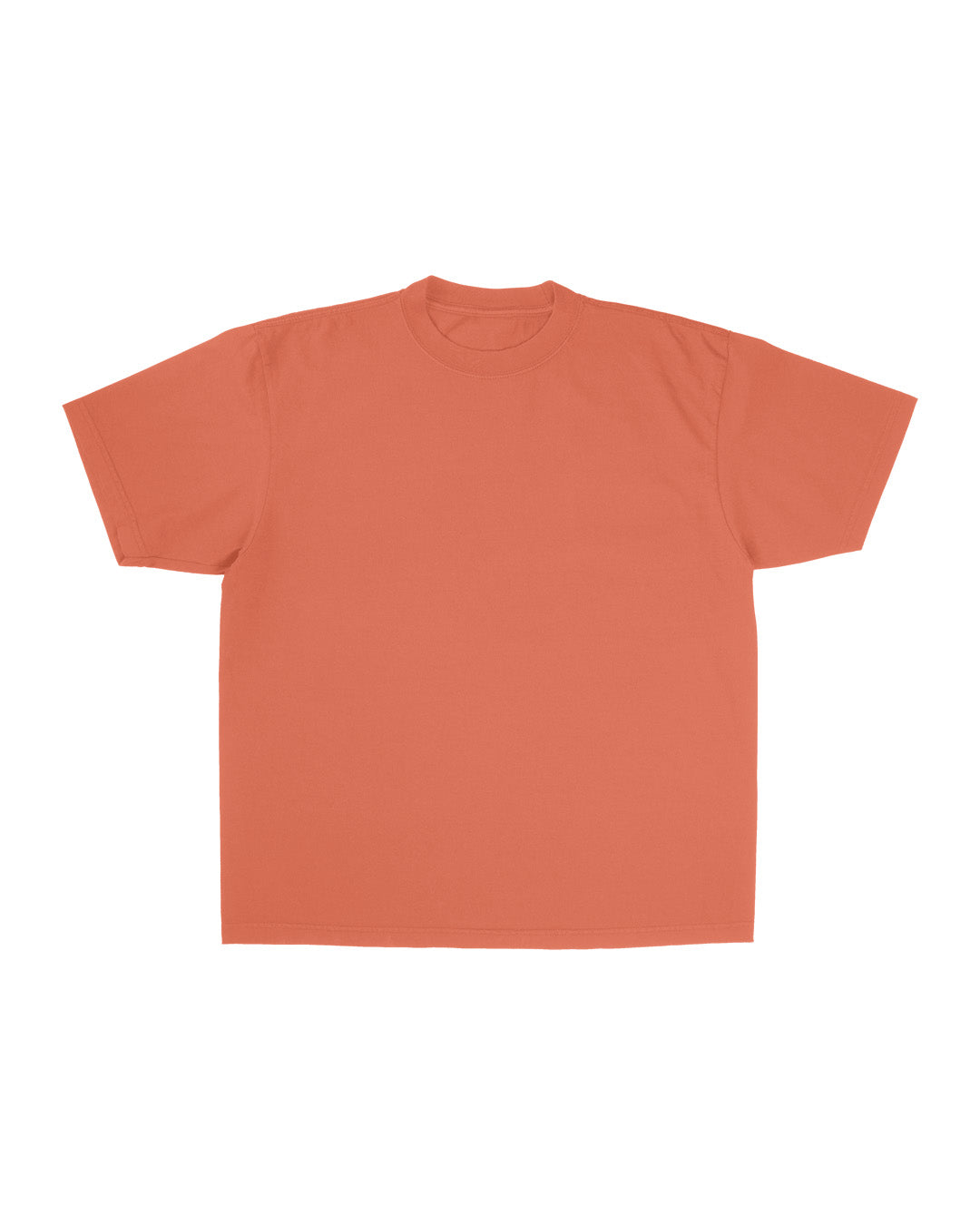 PEACH-HEAVYWEIGHT OVERSIZE TEE