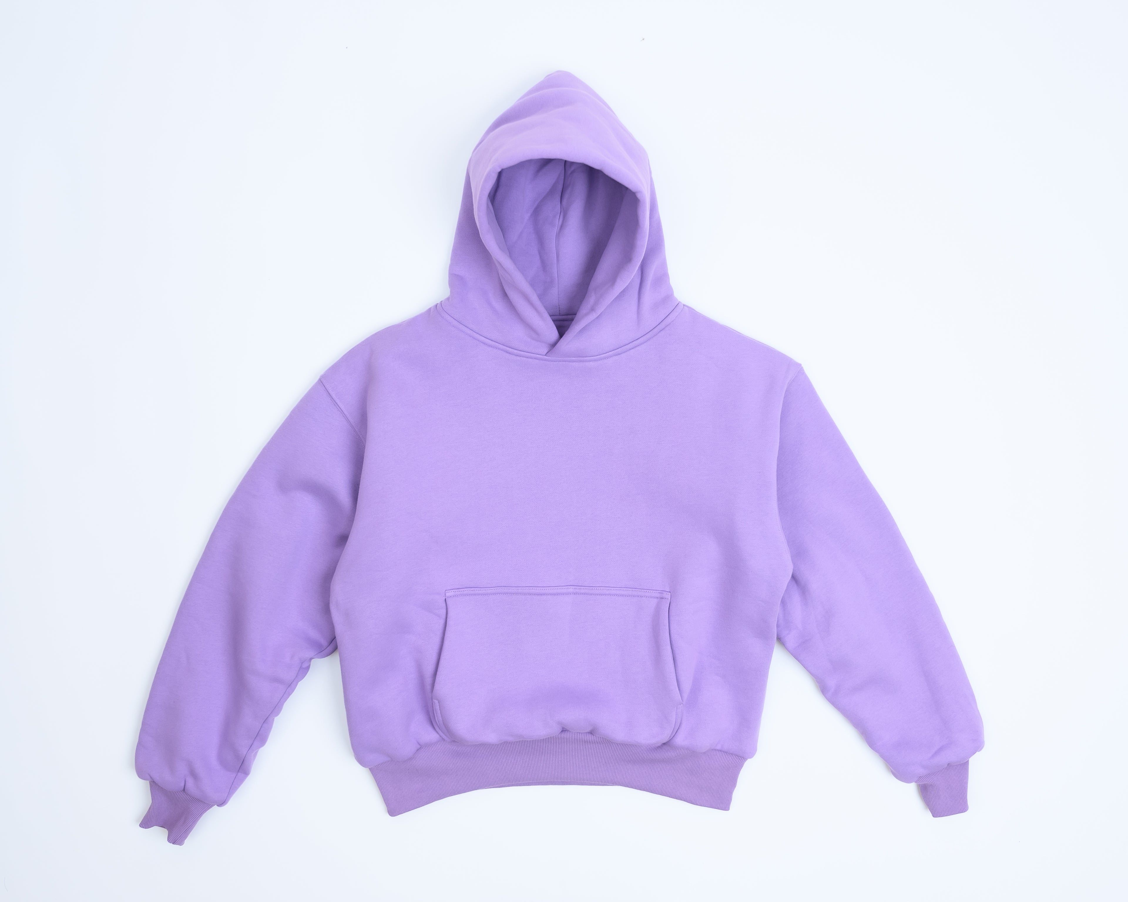 PERFECT HOODIE - ULTRA HEAVYWEIGHT DOUBLE LAYERED "LILAC"