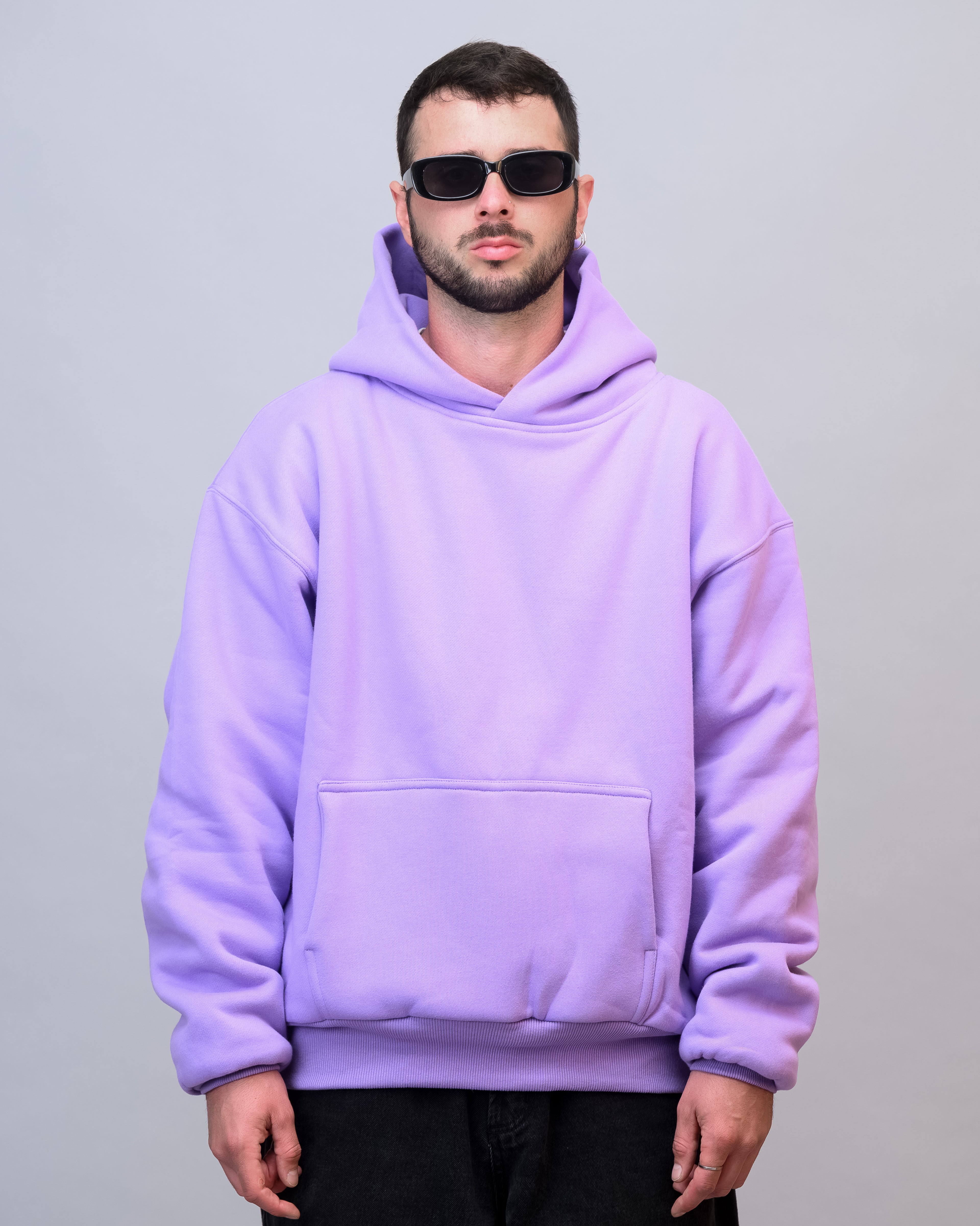 PERFECT HOODIE - ULTRA HEAVYWEIGHT DOUBLE LAYERED "LILAC"