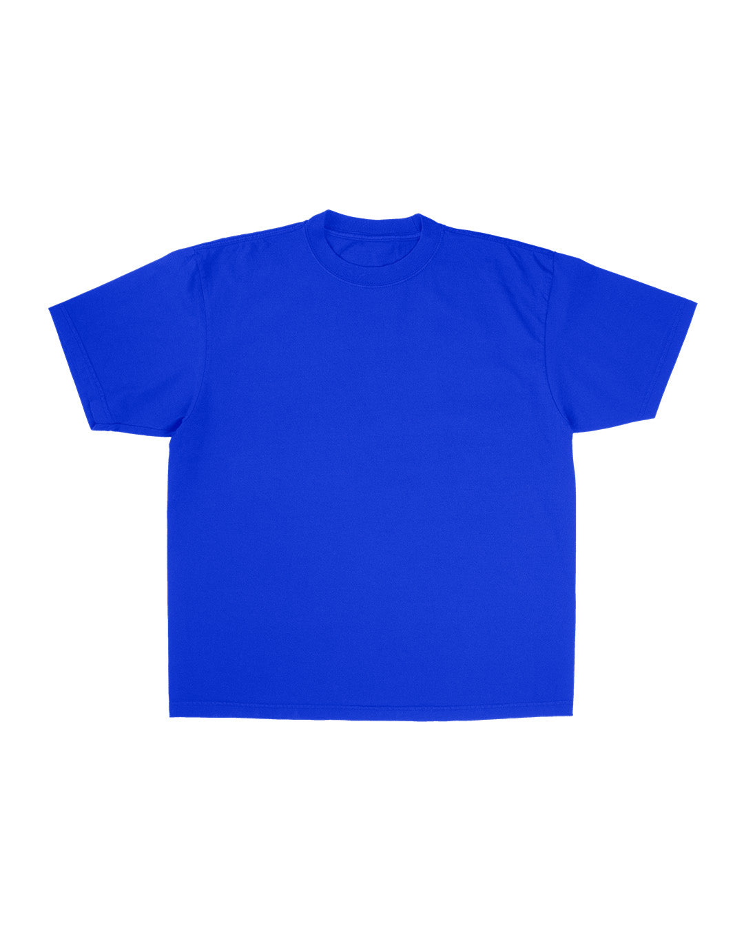 COBALT BLUE-HEAVYWEIGHT OVERSIZE TEE