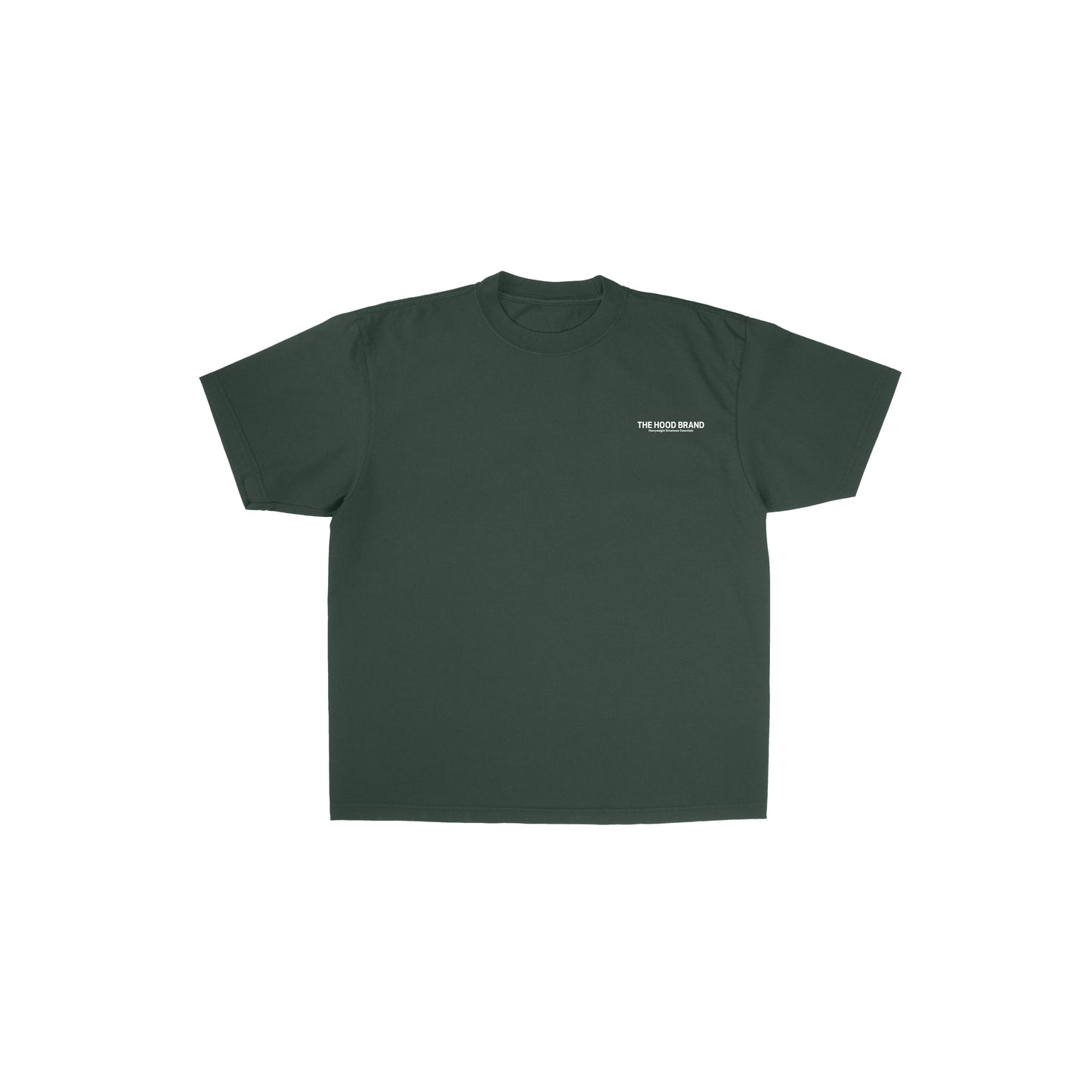 OVERSIZE HEAVYWEIGHT GREEN MOSS/OFF WHITE (260GSM)