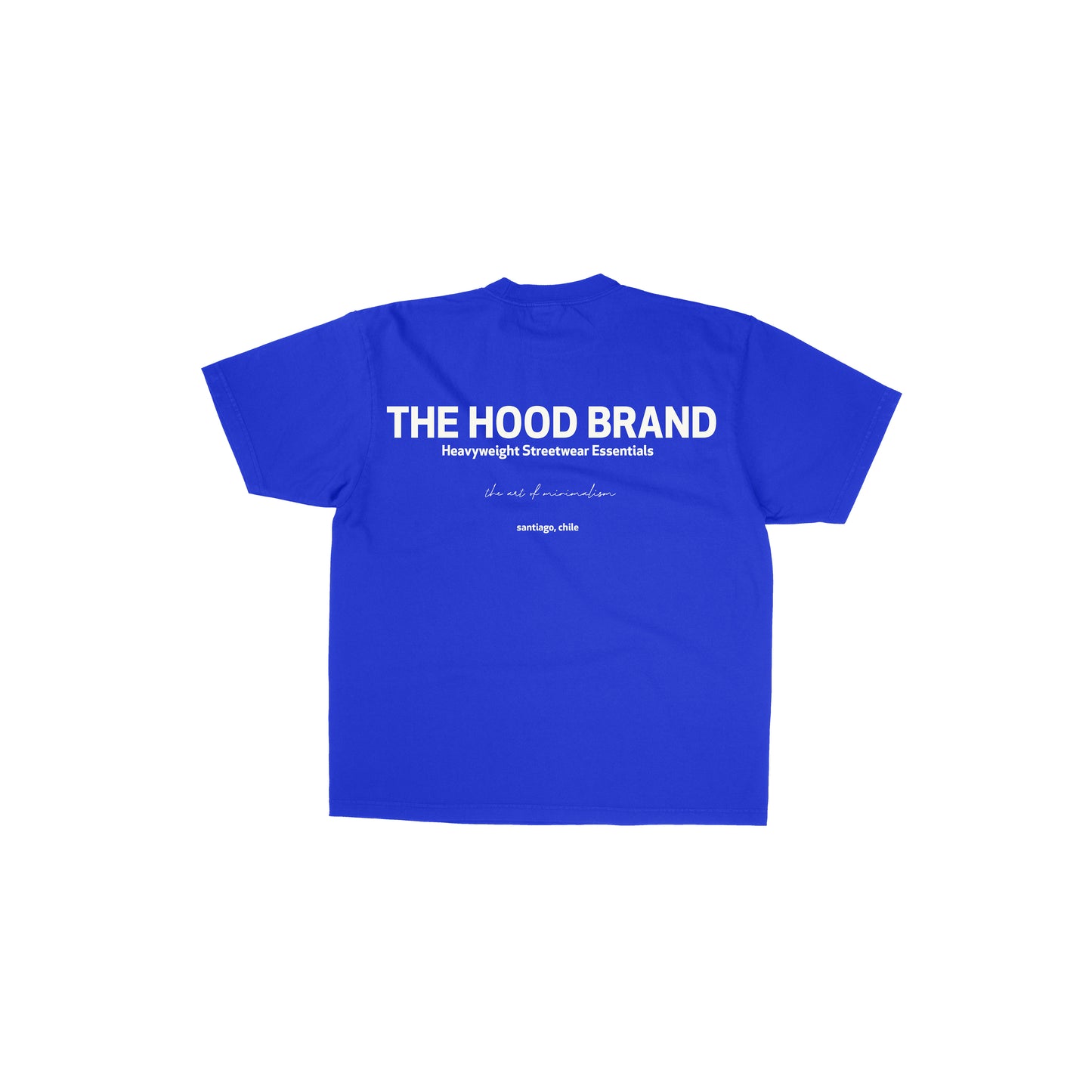 OVERSIZE HEAVYWEIGHT COBALT BLUE/OFF WHITE (260GSM)