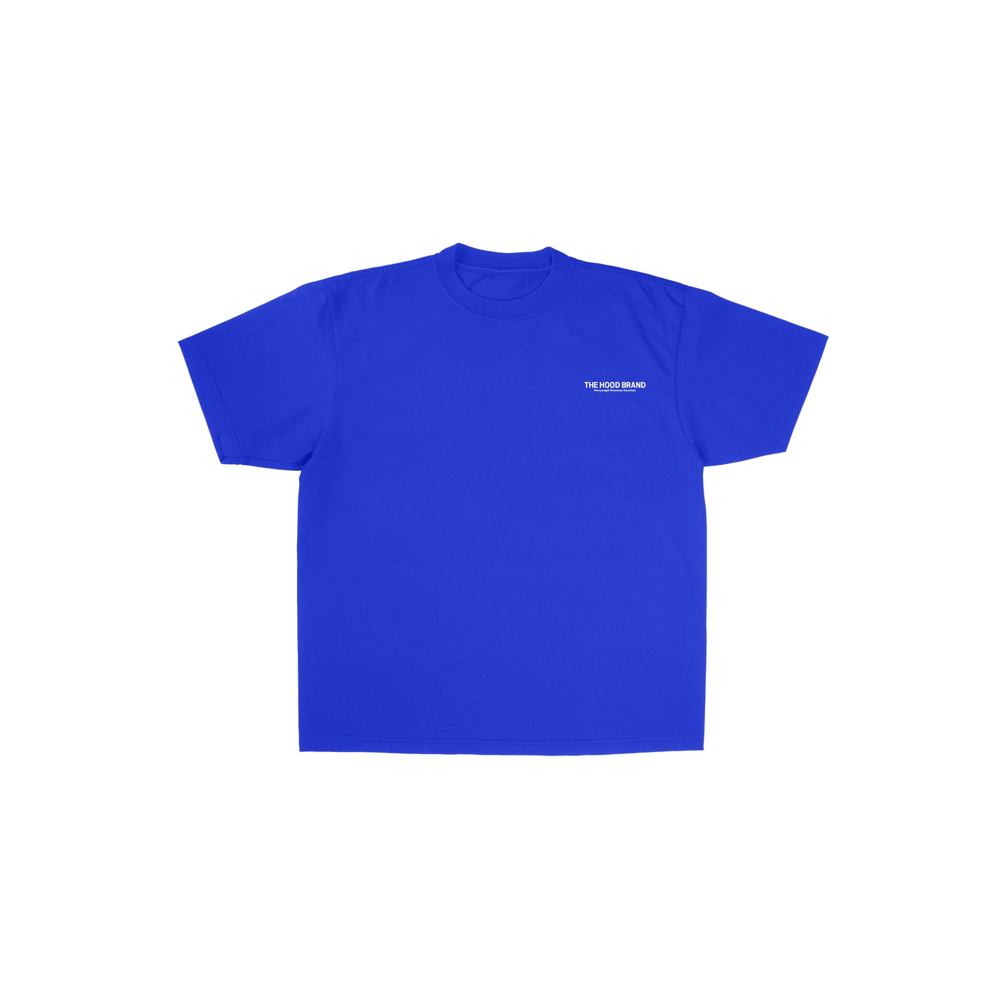 OVERSIZE HEAVYWEIGHT COBALT BLUE/OFF WHITE (260GSM)