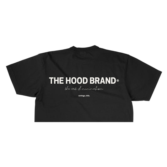 OG LOGO - OFF BLACK/WINTER WHITE CROP TOP TEE