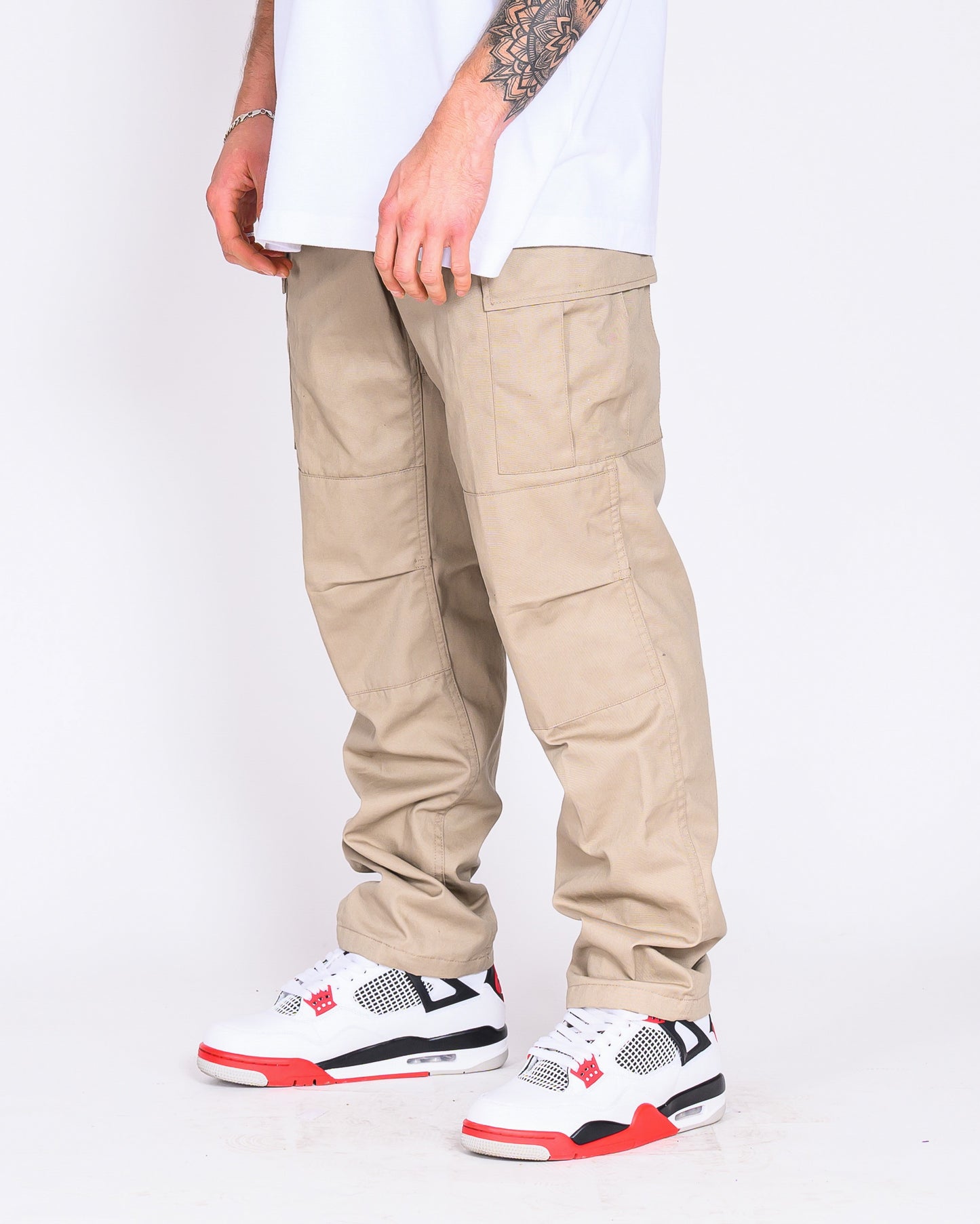 PANTALON CARGO BEIGE