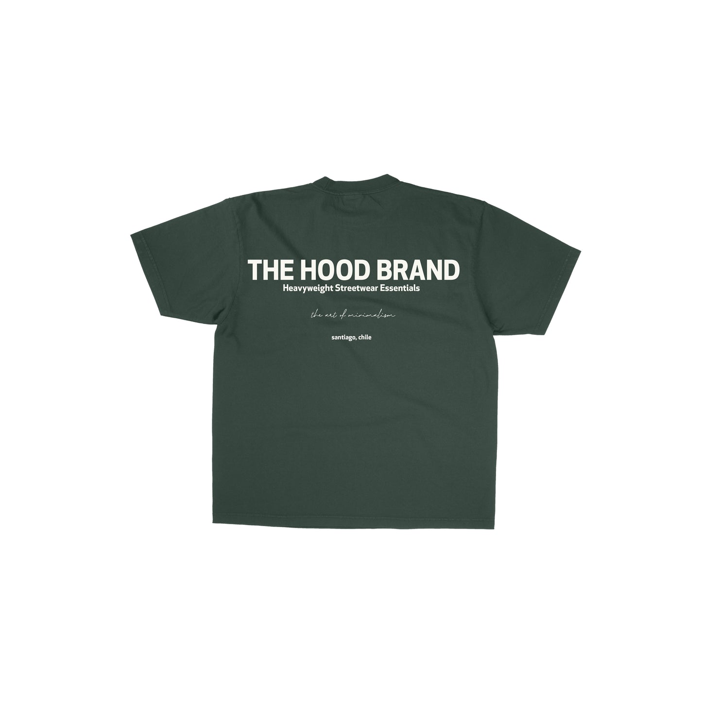 OVERSIZE HEAVYWEIGHT GREEN MOSS/OFF WHITE (260GSM)